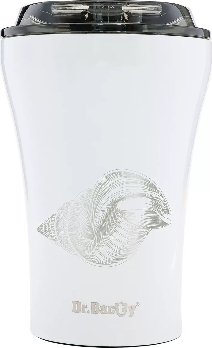 Dr.Bacty Apollo Ceramic Thermal Mug White 236ml Ślimak