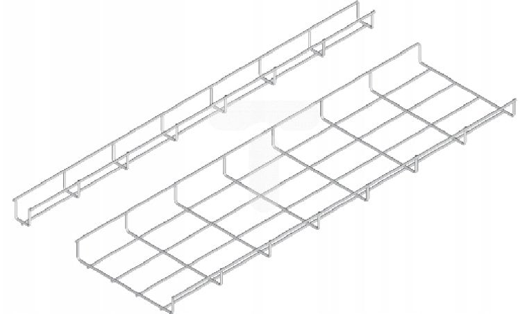 Baks Korytko siatkowe 35x35mm KSG35H35/3 930210 /3m/
