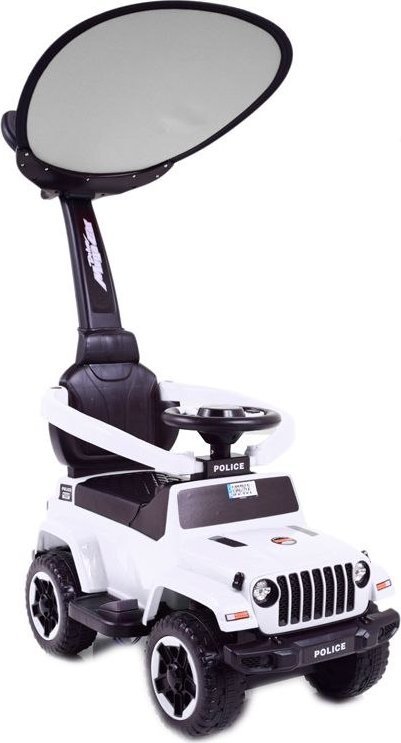 Super-Toys JEŹDZIK, ODPYCHACZ, POJAZD NA AKUMULATOR MEGA CAR - SPRZĘGŁO, DASZEK/TC219