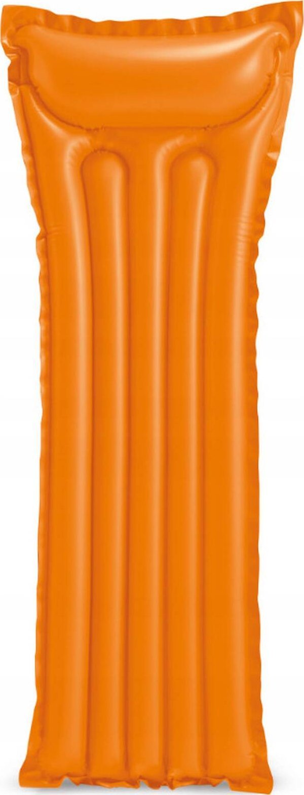Intex MATERAC PLAŻOWY DO PŁYWANIA INTEX 59703 POMARAŃCZOWY