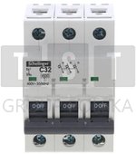 A02-G7-3P-C32 WYŁĄCZNIK NADPRĄDOWY 3P C 32A SCHELINGER