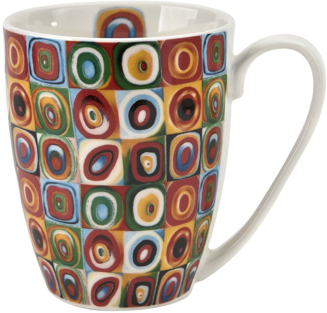 Kubek 360ml SQUARES WITH CIRCLES ,W. Kandinsky