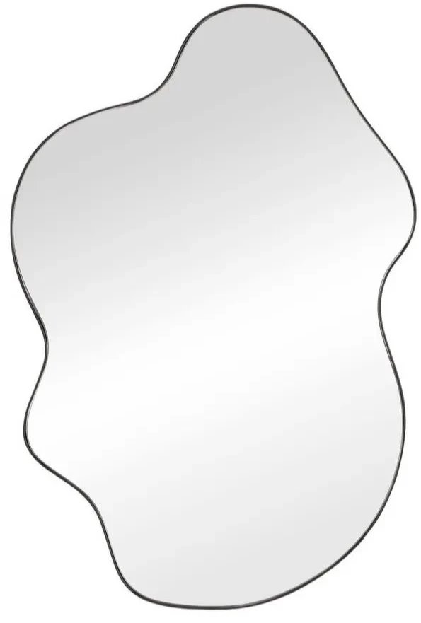 Lustro dekoracyjne ESSENT czarne HALMAR