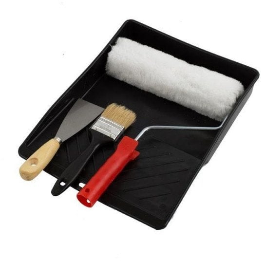 SET,TRAY, BRUSH, ROLLER+HANDLE,SPAT OKKO