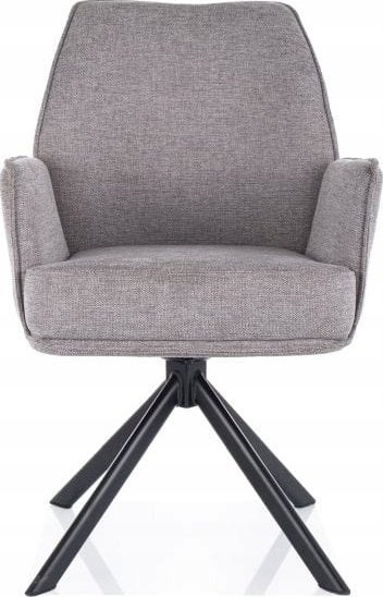 Signal Krzesło z podłokietnikami HUGO BREGO szare