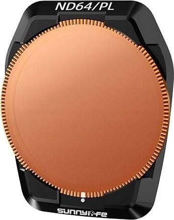 FILTR HYBRYDOWY 2w1 Polaryzacyjny PL + Szary ND64 do DJI AIR 3S 3 S + Etui / FI923-64P