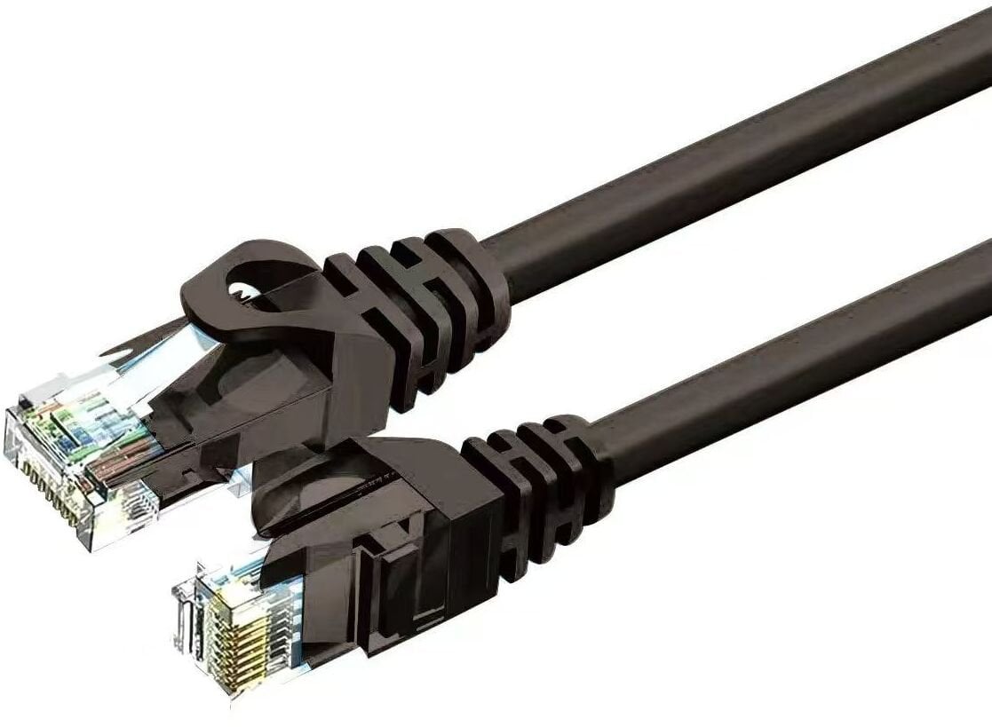 ZOY Kabel Network Ethernet Cat. 6 UTP CCA Black 1m