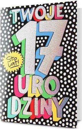 Karnet Urodziny 17