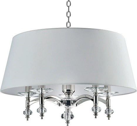 Lampa wisząca Cosmo Light Lampa wisząca VERONA (P05377WH NI) Cosmo Light - żyrandol