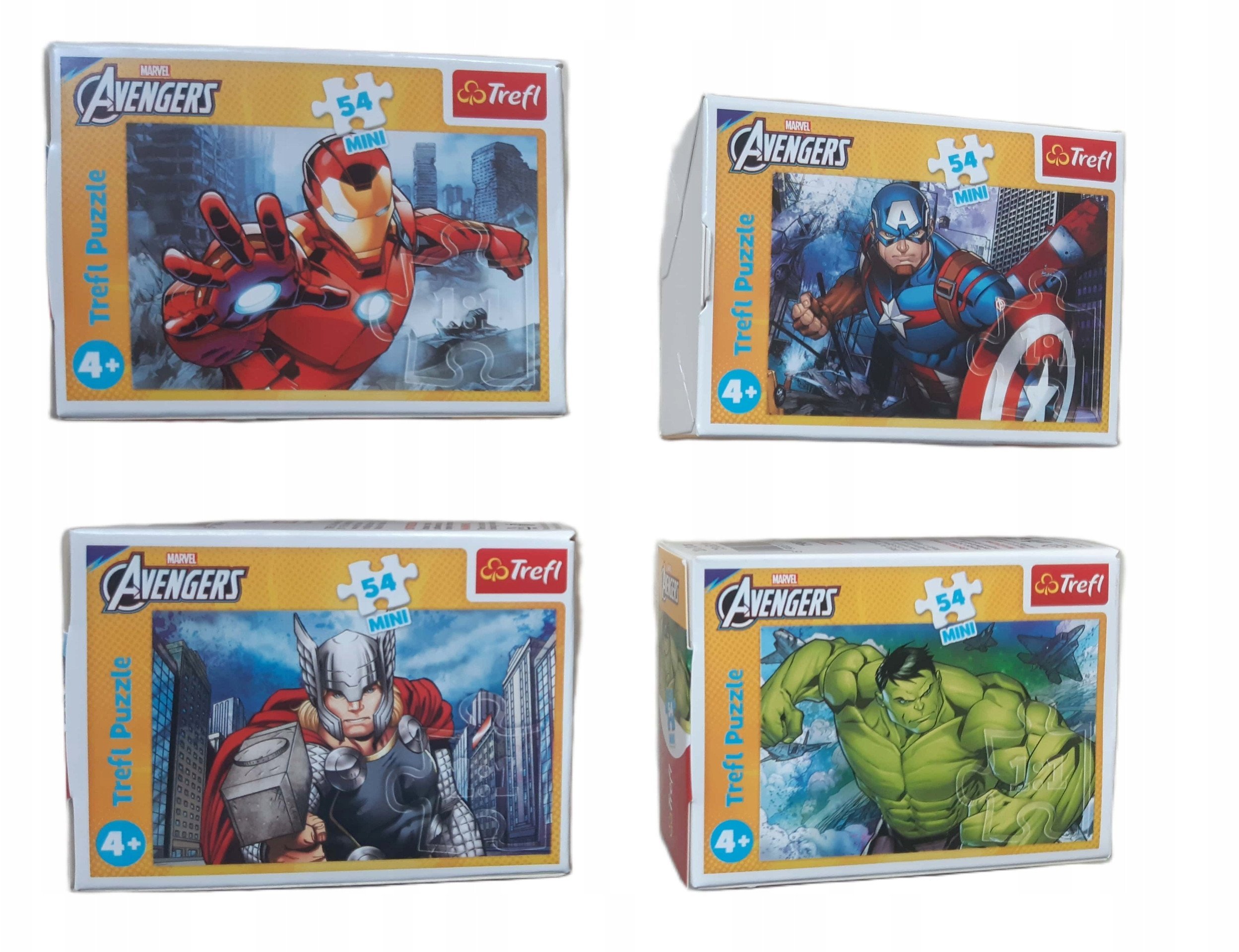 PUZZLE 54EL TREFL 19804 MINI AVENGERS PUD