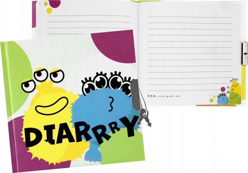 Starpak PAMIETNIK ZAM 135X135 MONSTER STK PBH 12/96