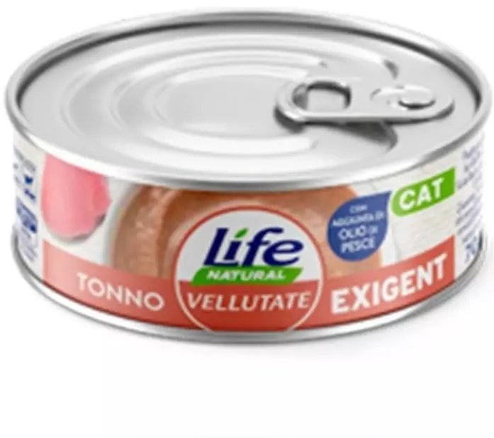 Life Pet Care LIFE CAT VELLUTATE pusz.70g EXIGENT TUNA /24