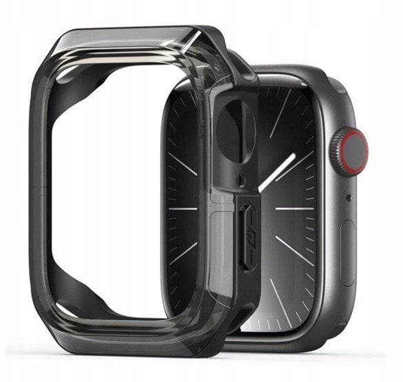 DUX DUCIS futerał TAMO do Apple Watch serii 10 42 mm transparentny z czarnym