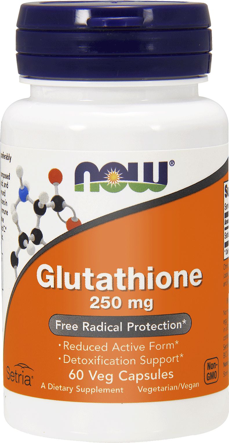 NOW Glutathione 250mg 60 vegekapsułek
