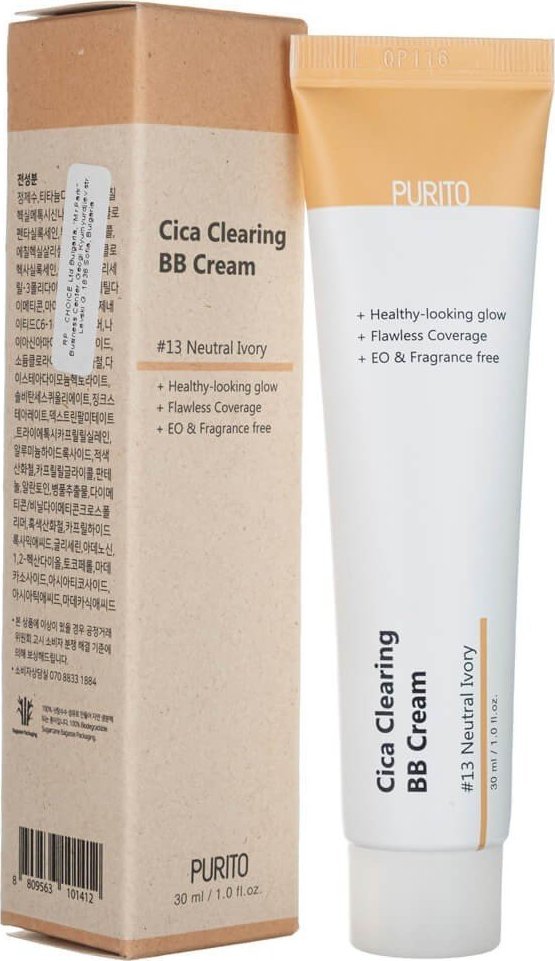 Purito Cica Clearing Krem BB odcień 13 Neutral Ivory - 30 ml