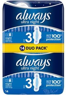 Always Ultra Night Duo 14 szt.