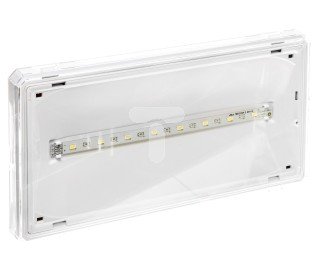 AWEX Oprawa awaryjna EXIT IP65 1W 1h dwuzadaniowa biała ETE/1W/CSA/X/WH - ETE/1W/CSA/X/WH