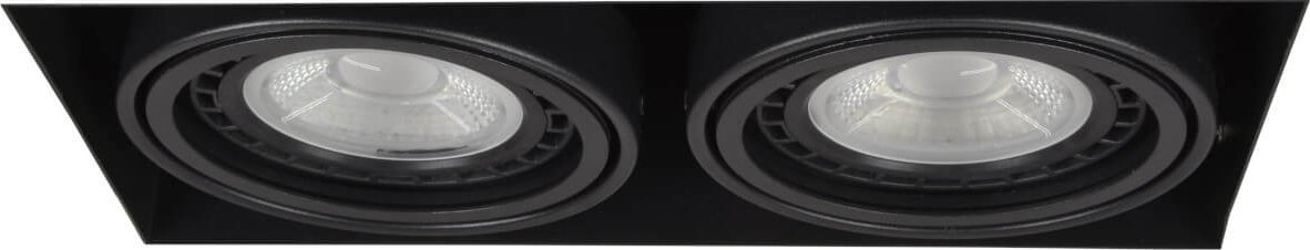 Azzardo Lampa wpuszczana NOVA 2 GIPS black/black (AZ 2935) - AZZARDO