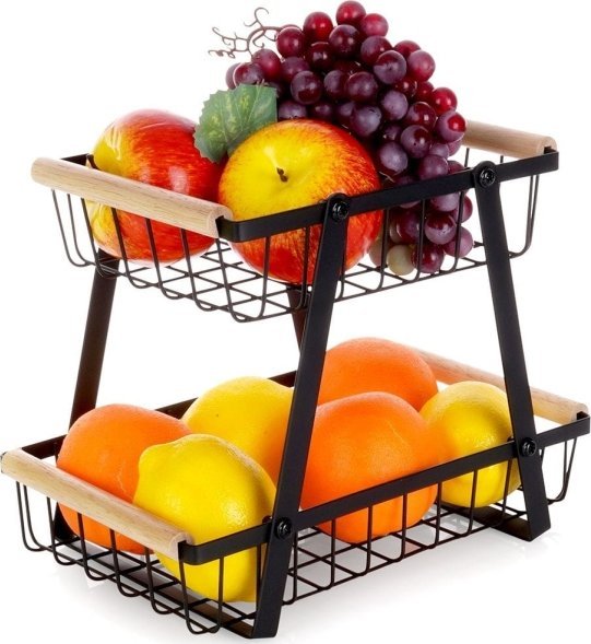 Vilde KOSZYK PIĘTROWY NA OWOCE PRZYPRAWY LOFT 229096