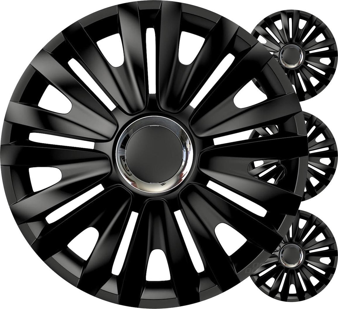Kołpak Versaco Kołpaki samochodowe Royal czarne 15" 4 szt.