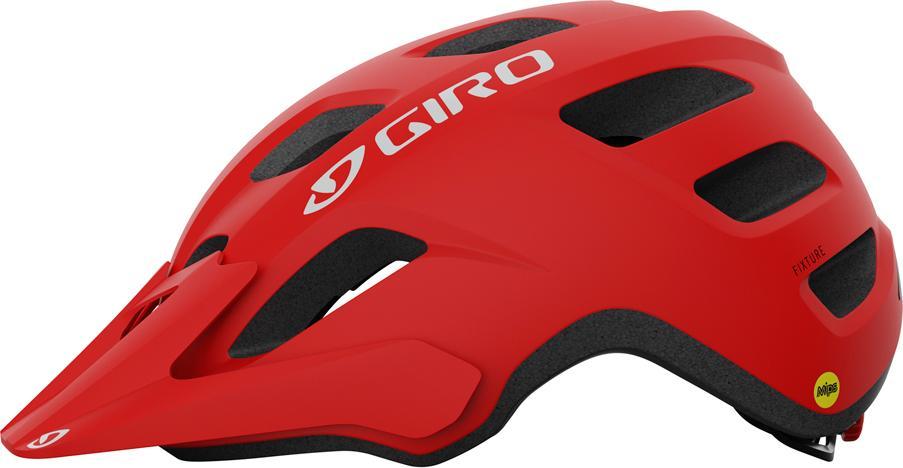 Giro Kask rowerowy Mtb Giro Fixture Matte Trim Red 54-61cm