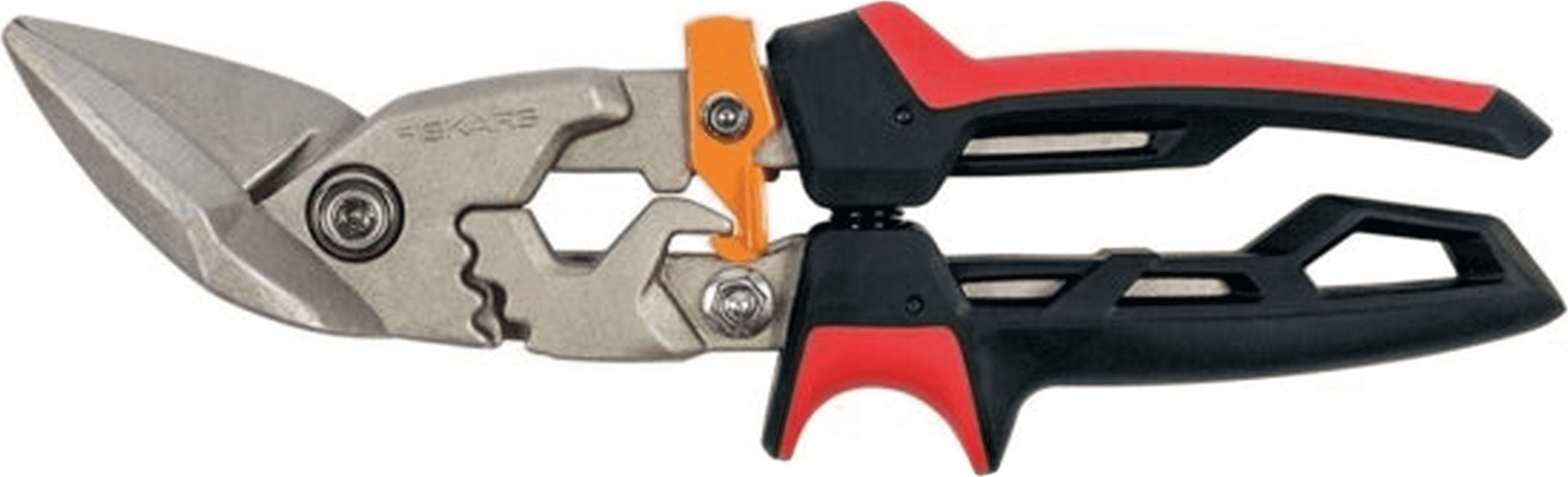 Fiskars nożyce do cięcia blachy wygięte lewe Powergear (1027211)
