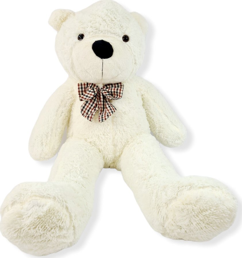 Blue Ride Duży Misiek na prezent Gigant Maskotka pluszowa 160 cm Biały