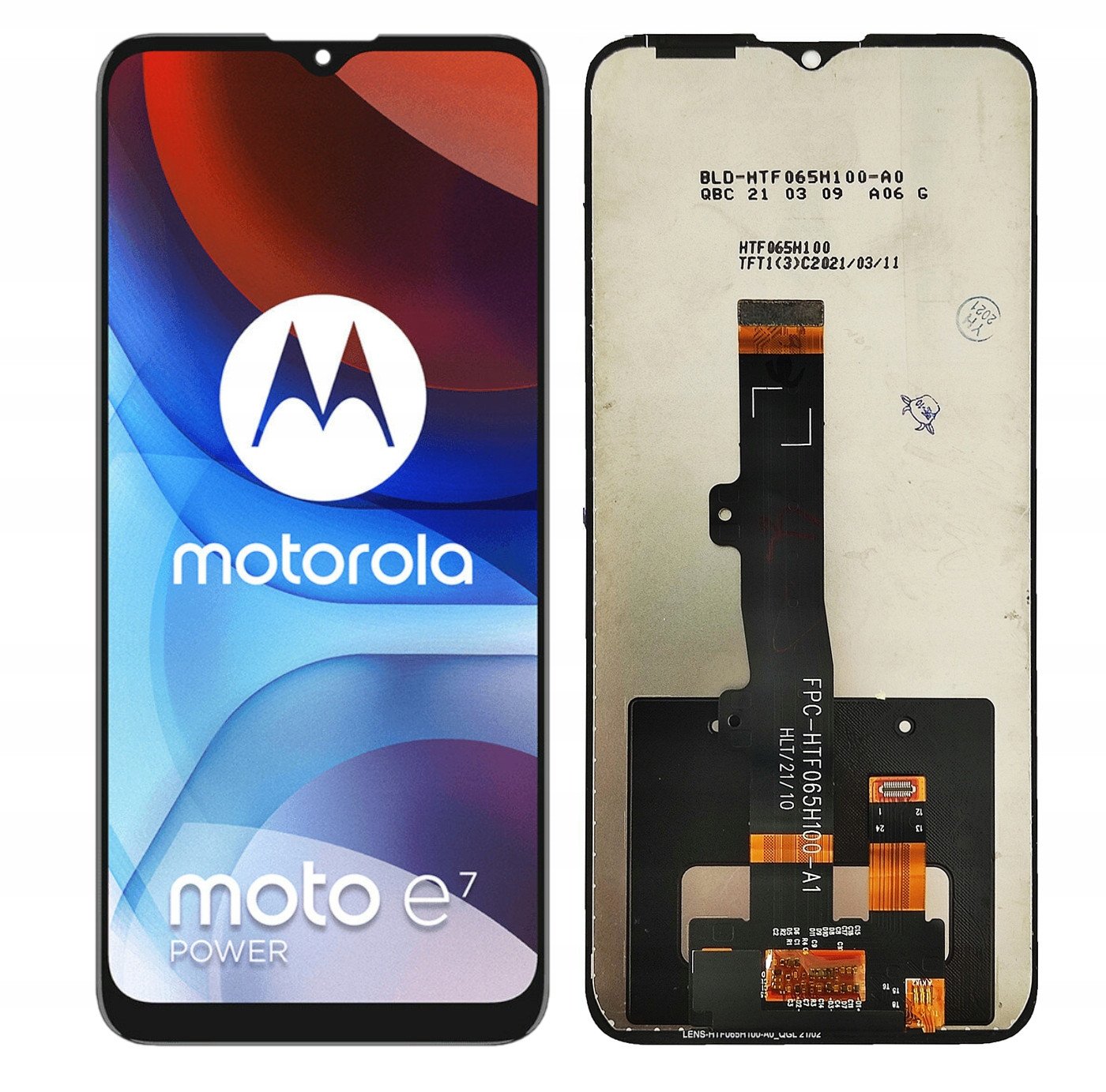 WYŚWIETLACZ EKRAN LCD DO MOTOROLA E7 POWER