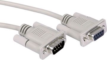Roline DB-9 - DB-9, 10m, Szary (11.01.6290)