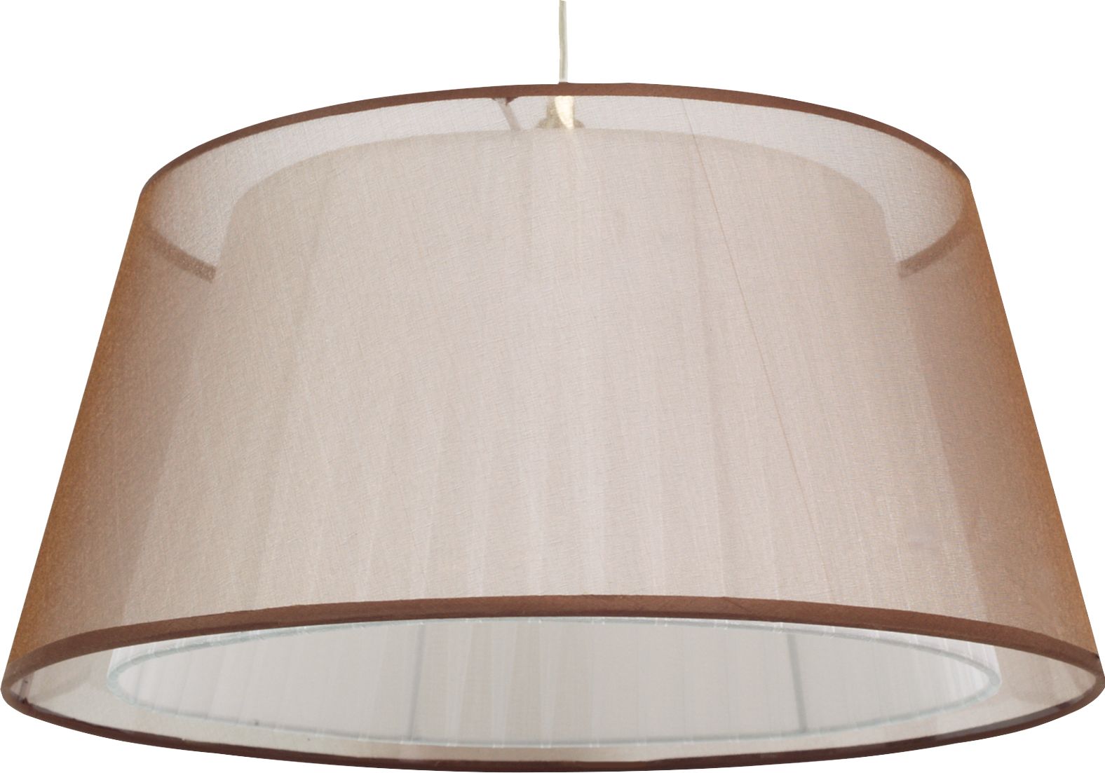 Lampa wisząca Candellux CHARLIE klasyczna brązowy (31-24794)