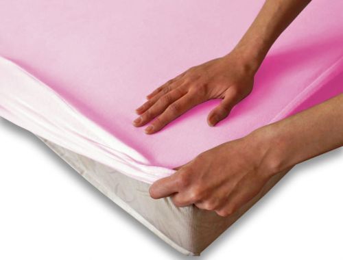 Darymex Ochronne prześcieradło z gumką SG różowe r. 70x140 cm