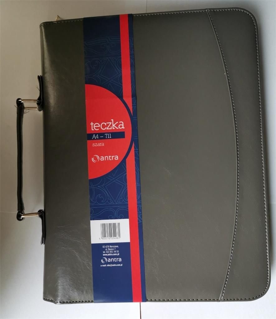 Antra Teczka A4 711 Szara ANTRA