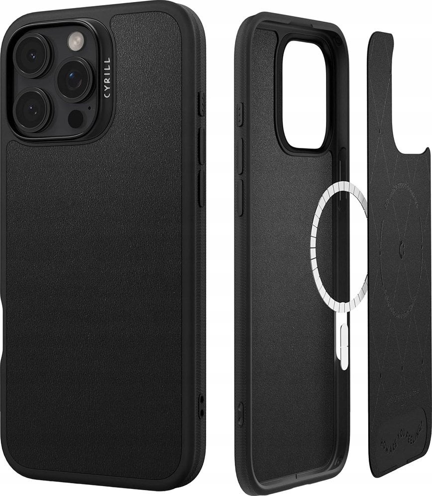 Spigen Cyrill Kajuk MagSafe, black - iPhone 16 Pro