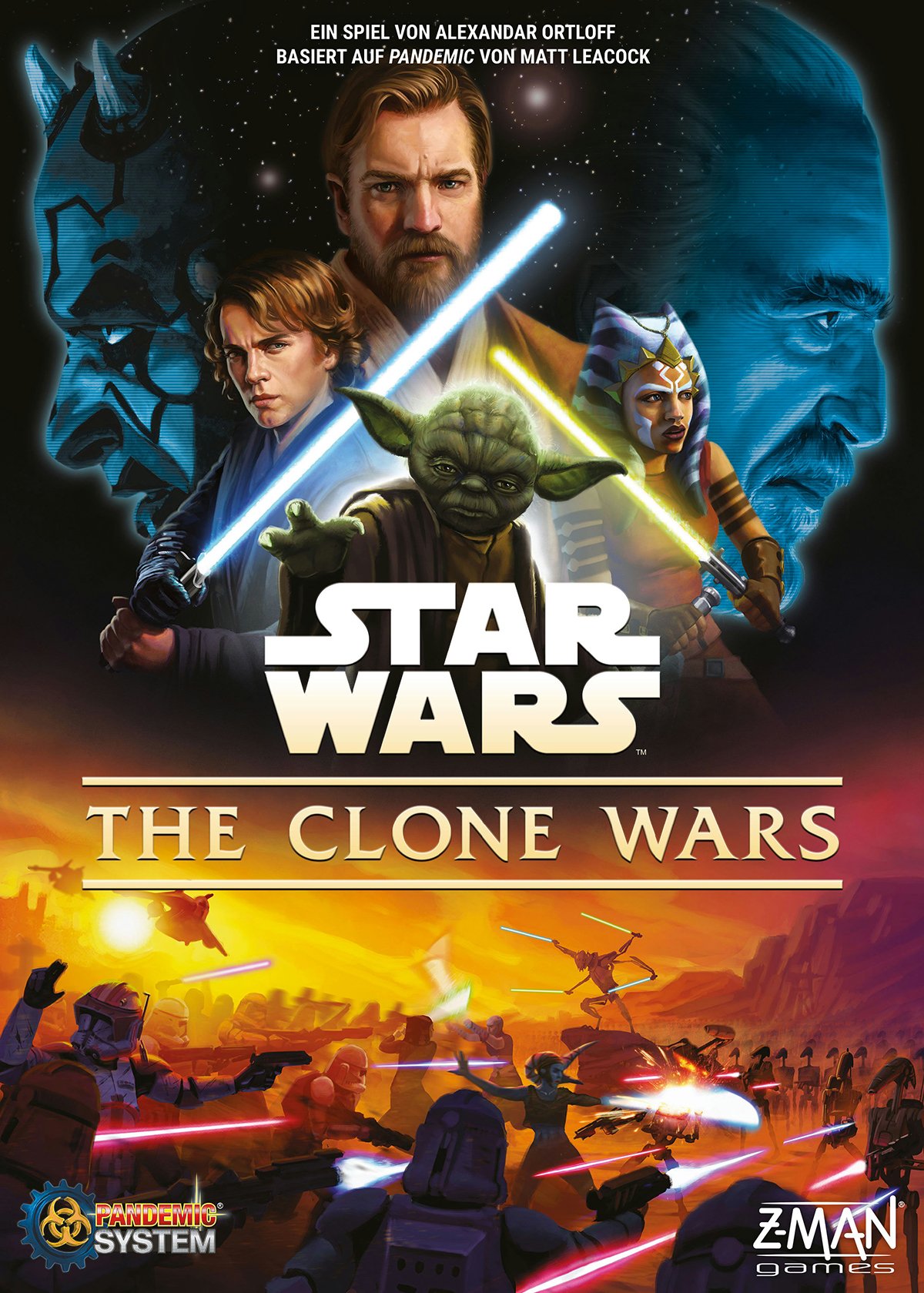 Asmodee Star Wars: The Clone Wars (Pandemic) 60 min Gra planszowa Strategia