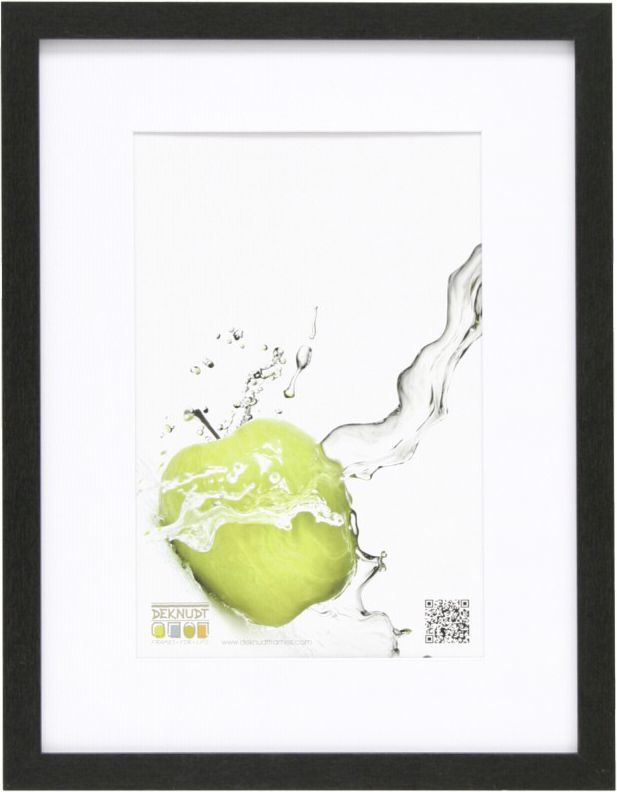 Ramka Deknudt 30x40 drewniana czarna (S66KF2 P1 30x40)