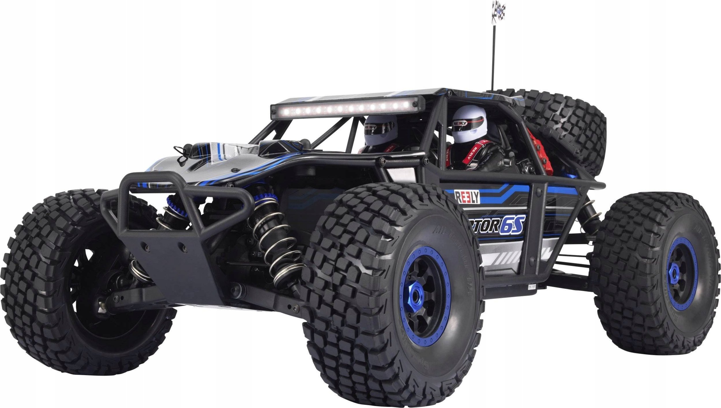 Amewi Reely Raptor 6S Brushless 1:8 RC Modellauto Elektro Buggy Allradantrieb RtR 2,4 GHz (RE-5064051)