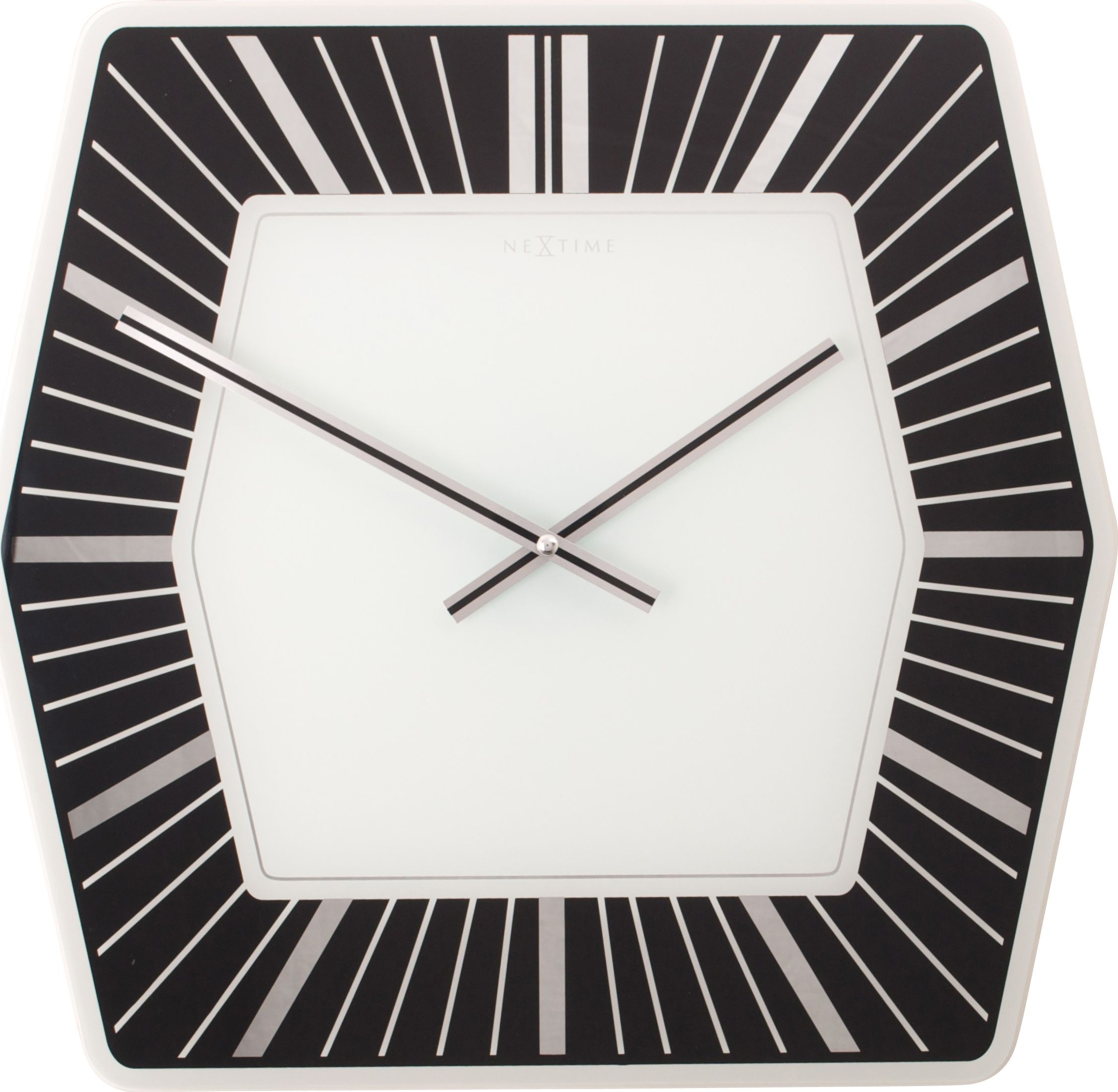 NexTime Zegar Hexagon 8128 ZW