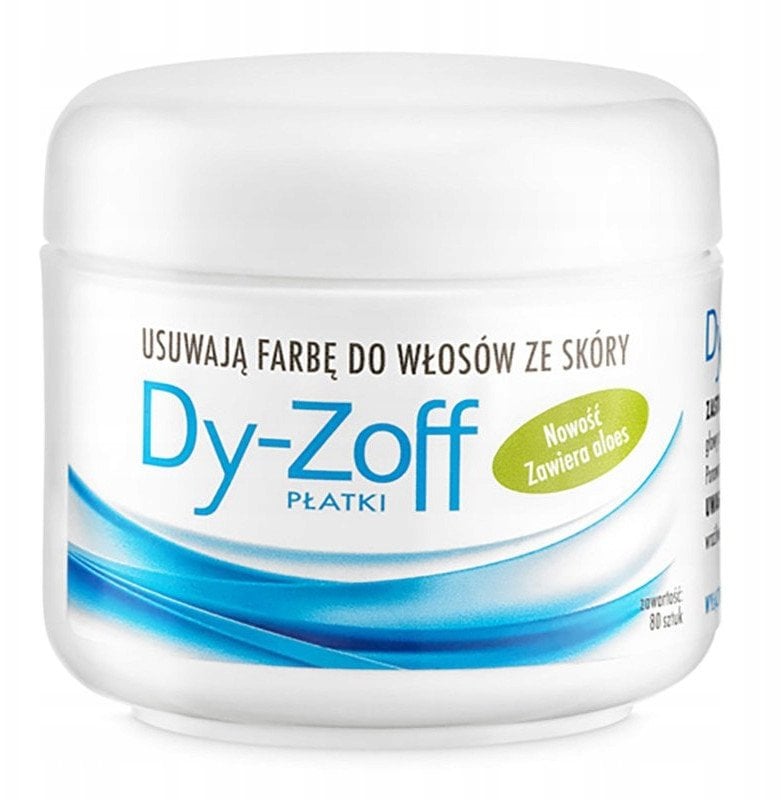 Barbicide dy-zoff płatki do usuwania farby do włosów 80 szt.