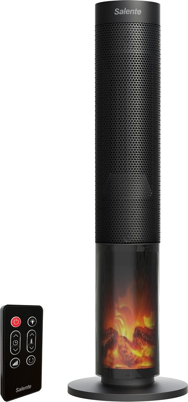 Wentylator Evolveo EVOLVEO Salente HotTower, teplovzdušný sloupový ventilátor, černý