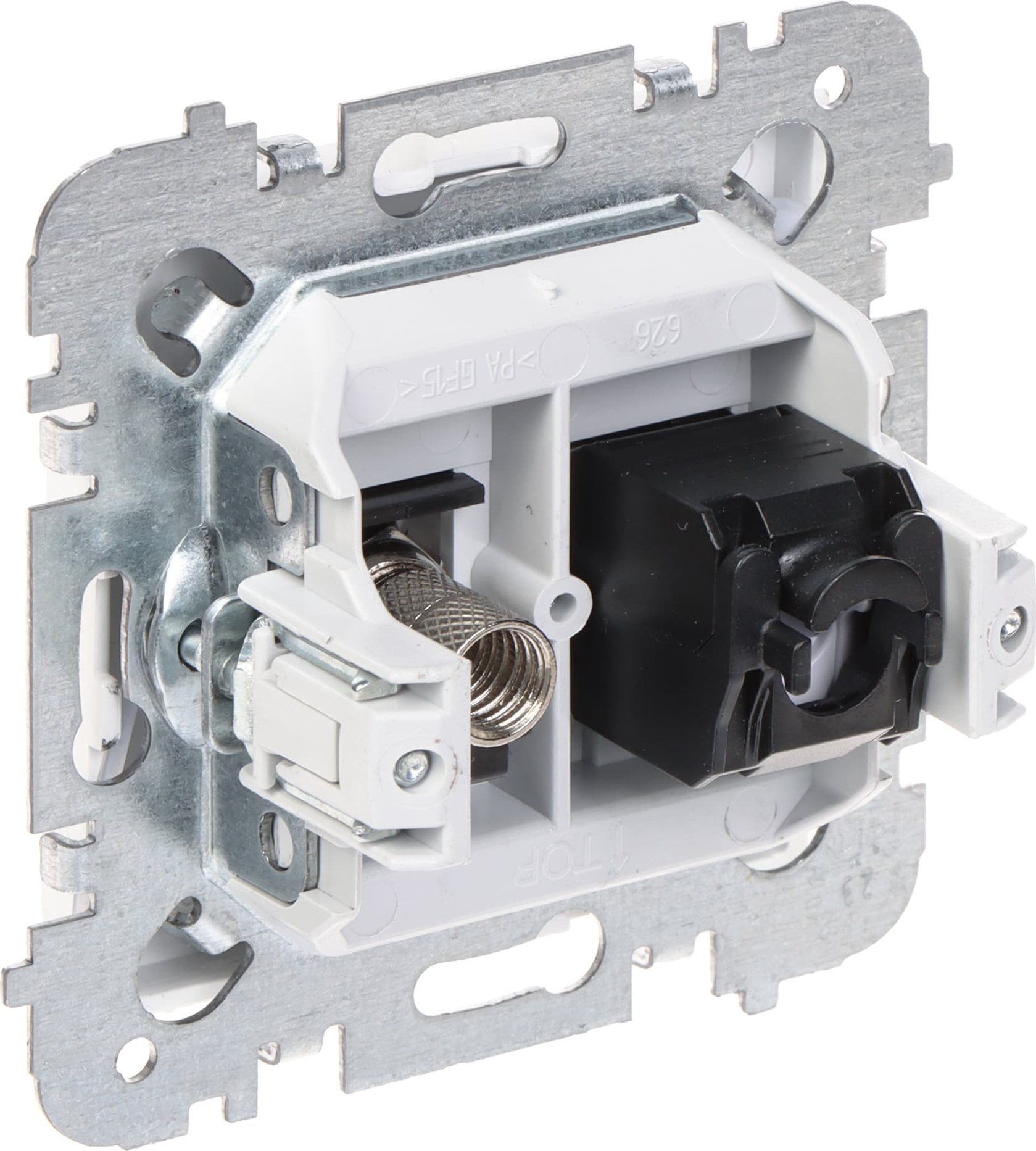 Elektro-Plast GNIAZDO KOŃCOWE SANTRA/4190-10/EPN TYP F + RJ45 Elektro-Plast