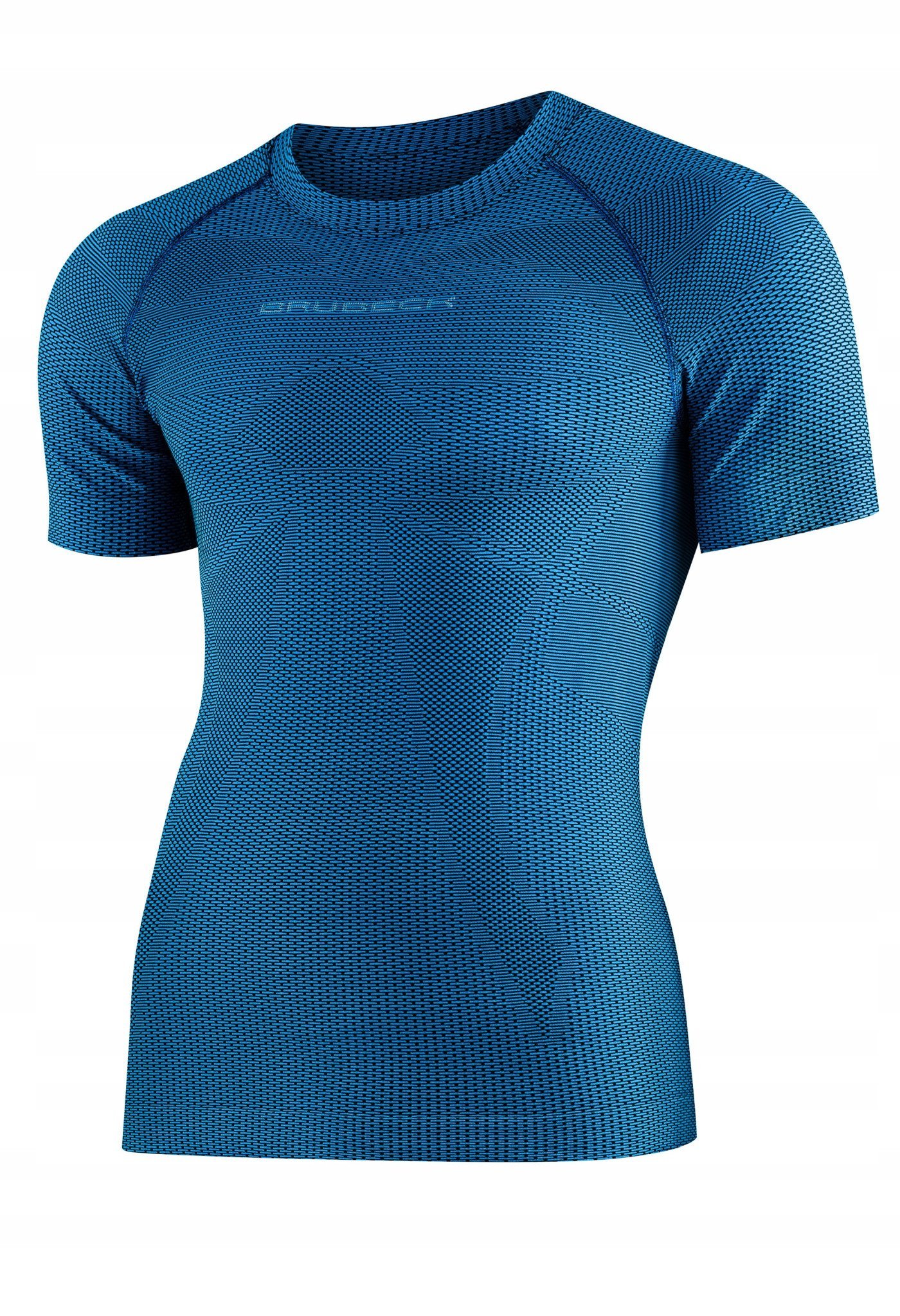 SS1374M Koszulka męska 3D PRO z krótkim rękawem niebieski M