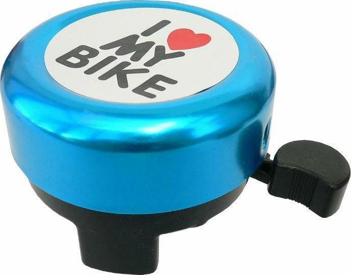 Carcommerce Dzwonek do roweru - My Bike - niebieski