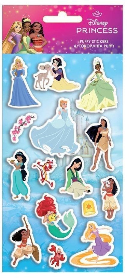 Naklejki wypukłe Princess