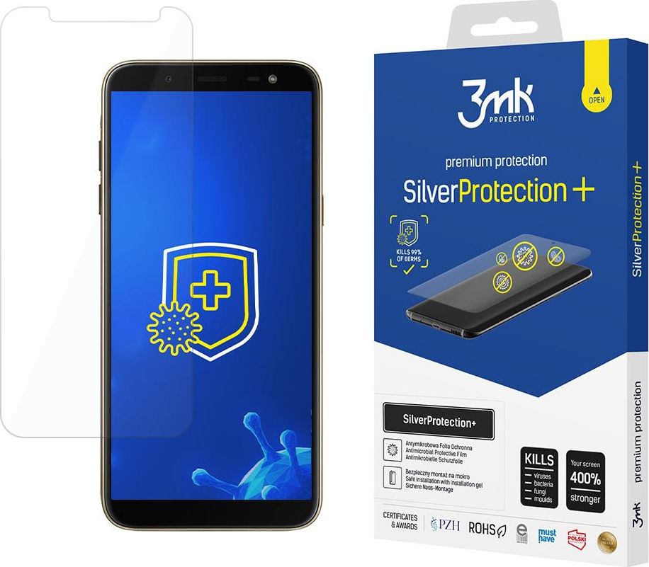 3MK Samsung Galaxy J6 2018 - 3mk SilverProtection+