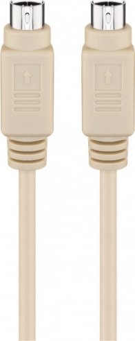 Przewód Triton Kabel do klawiatury PS/2/myszy - Długość kabla 5 m