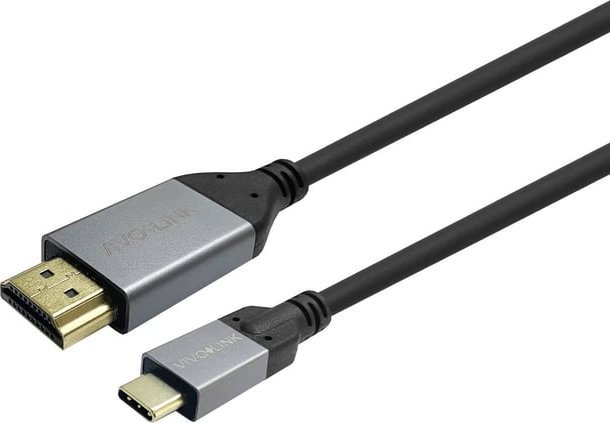 Adapter USB VivoLink Vivolink PROUSBCHDMIMM2 zmieniacz płci / kabli USB C HDMI Czarny