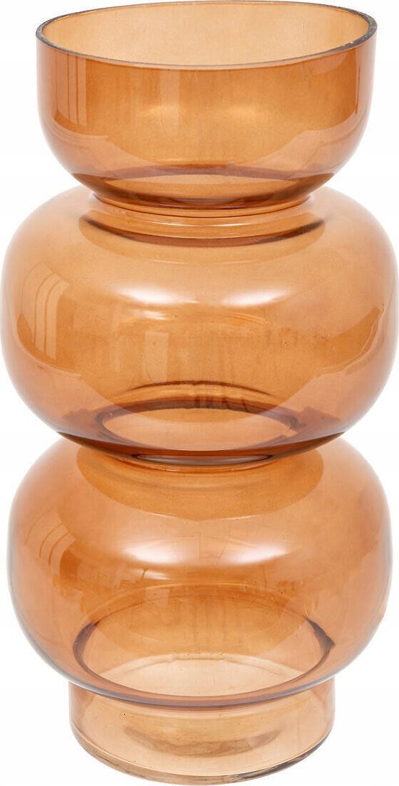 Atmosphera Wazon szklany bąbelkowy BE VINTAGE, Ø 13,5 cm