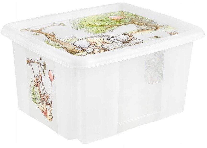 Kaste ar vaku 24L Karolina "Winnie the Pooh" 42 5x35 5x22 5cm caurspidiga 4052396078756