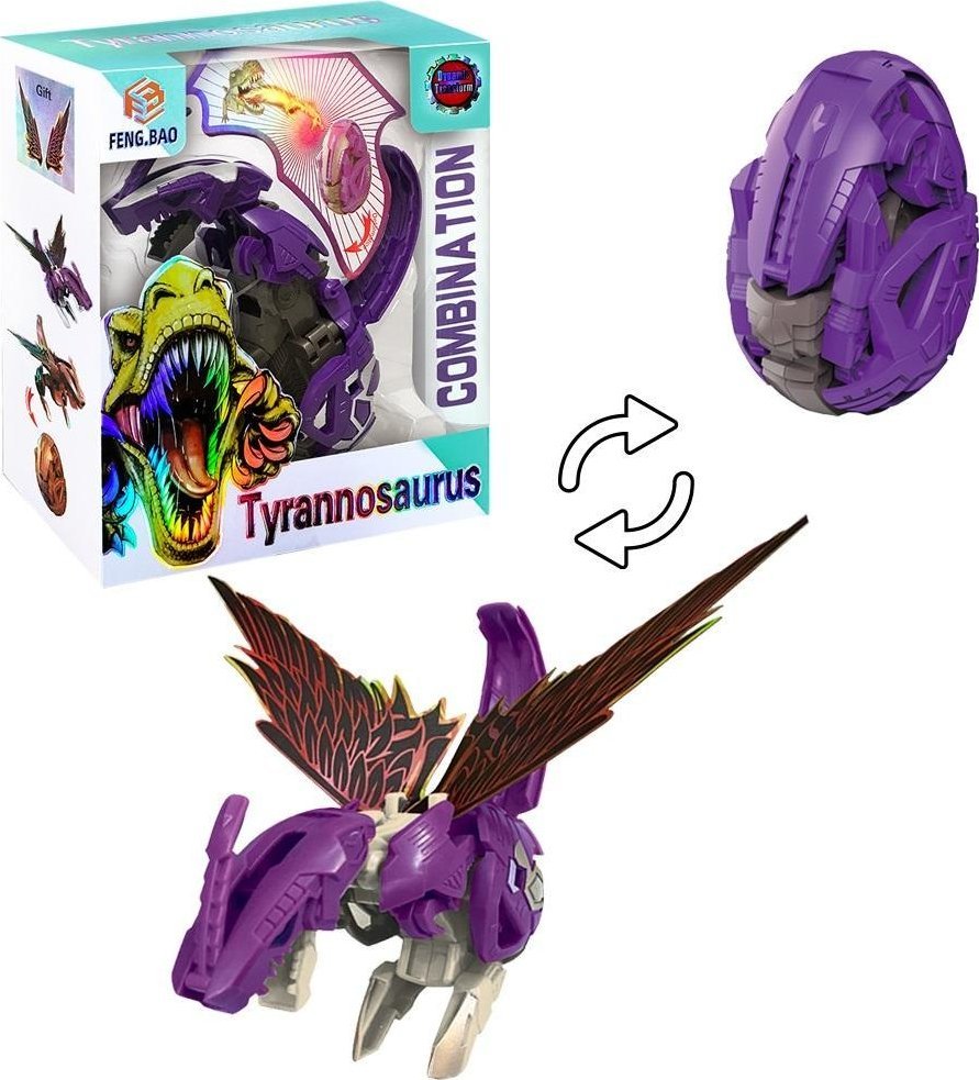 Tyranozaur 2w1 jajo dinozaura