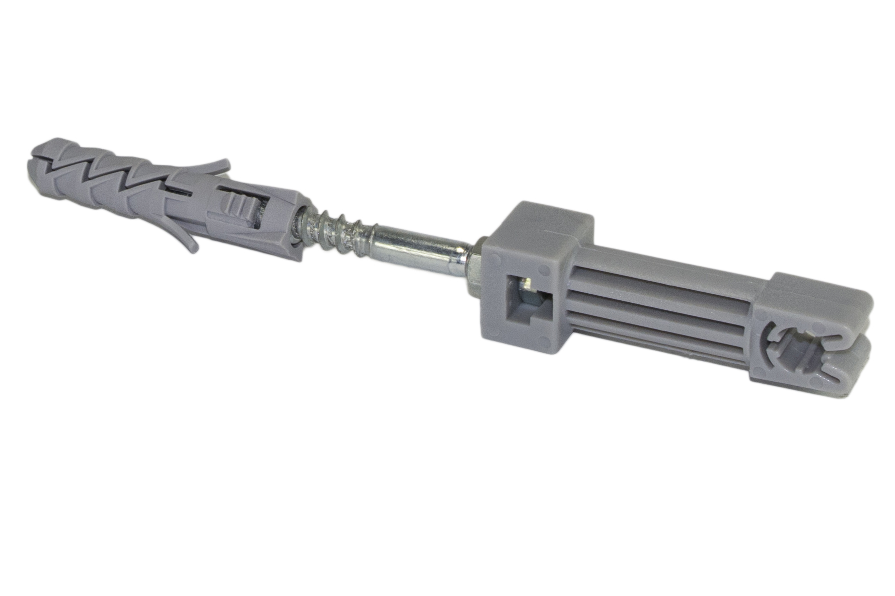 Elko-Bis Uchwyt z kołkiem wkręcany z plastikiem 105x70mm ocynkowany